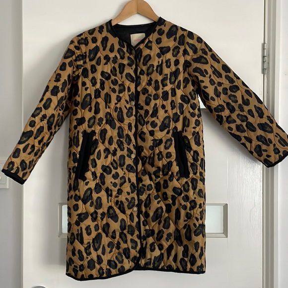 gorman Jackets & Coats Gorman Leopard Print Puffer Size 6 Poshmark